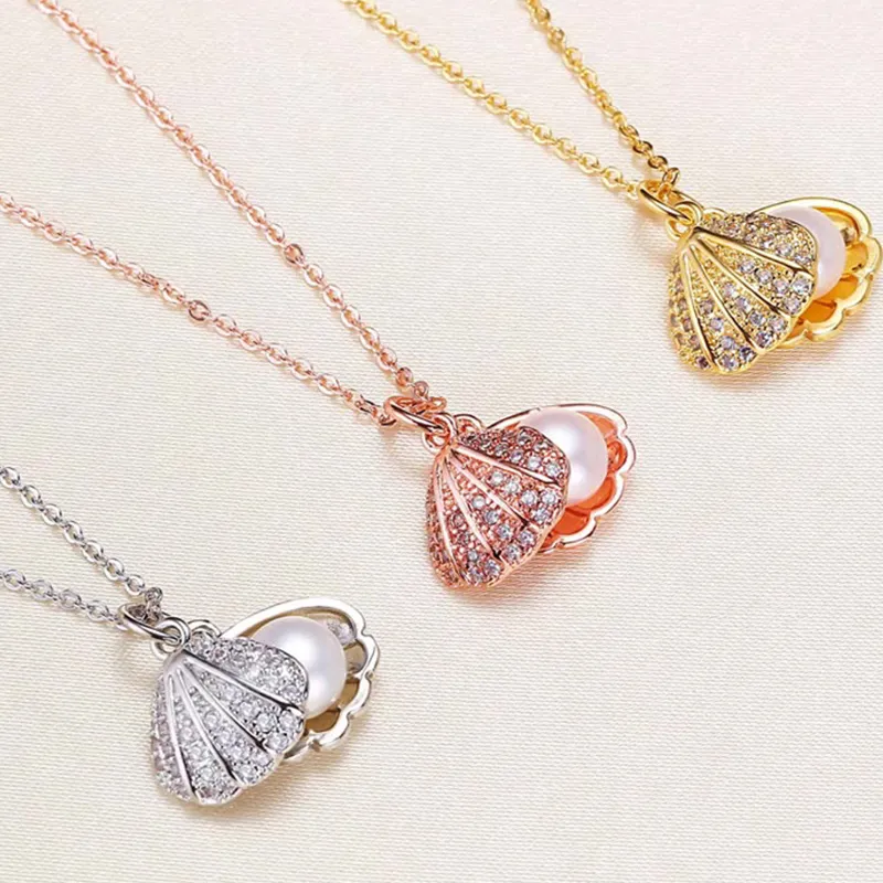 HAPPY BEAN Freshwater Pearl Necklaces Women's-7
