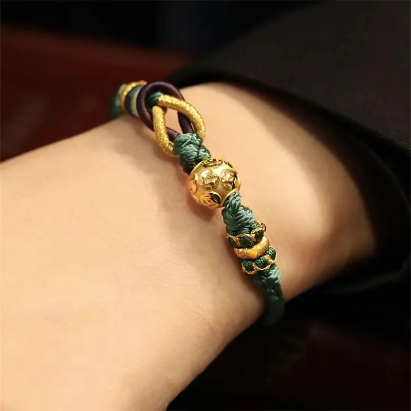 HAPPY BEAN Gold Bracelet Unisex-1
