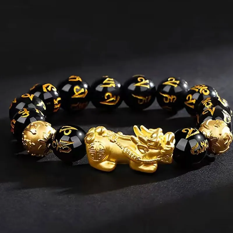 HAPPY BEAN Gold Bracelet Unisex-4