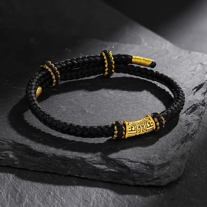 HAPPY BEAN Gold Bracelet Unisex-3
