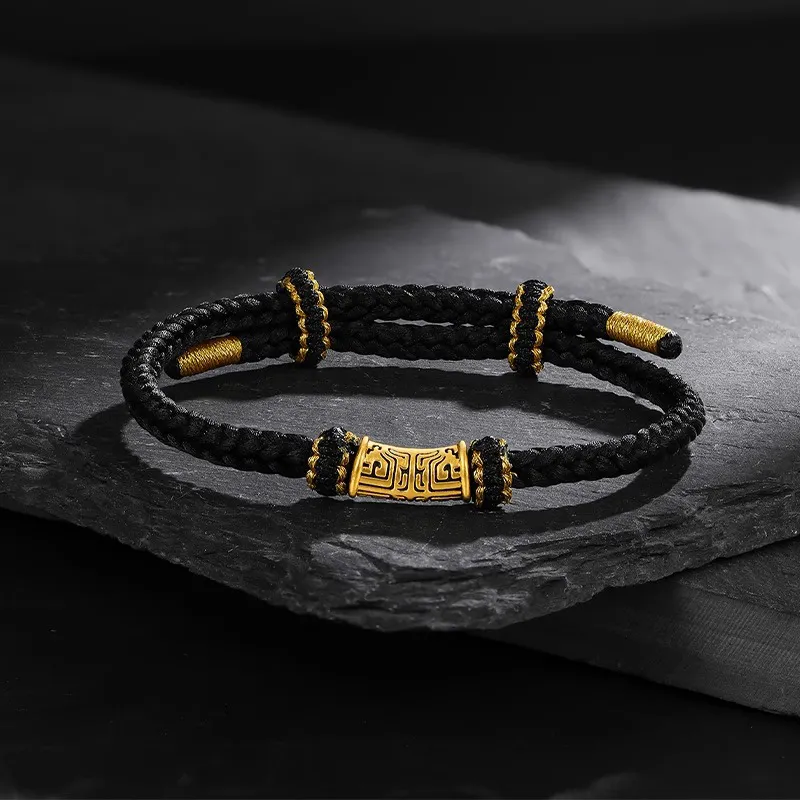HAPPY BEAN Gold Bracelet Unisex-2