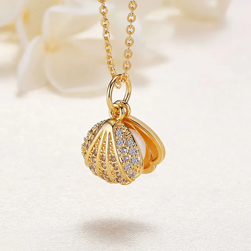 HAPPY BEAN Freshwater Pearl Necklaces Women's-1