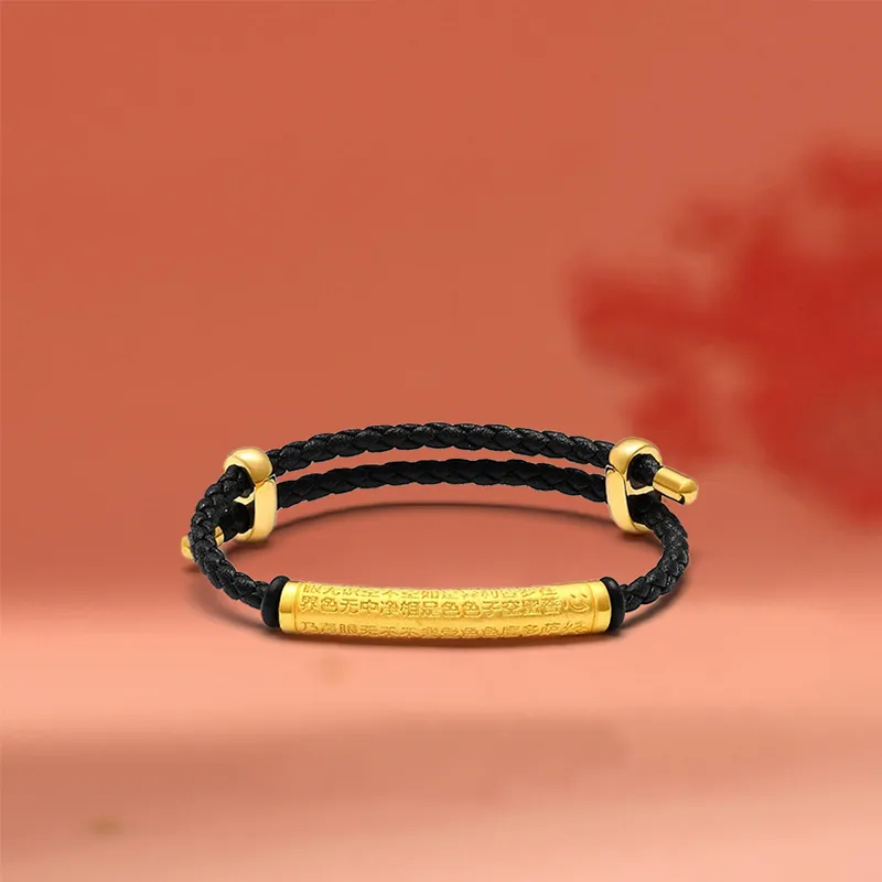 HAPPY BEAN Gold Bracelet Unisex-5