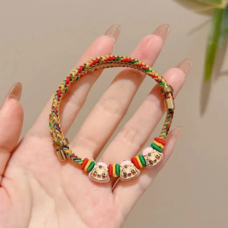 HAPPY BEAN Alloy Bracelets Unisex-8