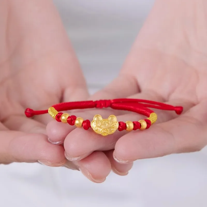 HAPPY BEAN Gold Bracelet Kids-1