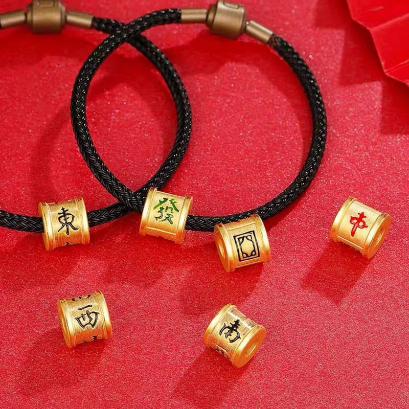 HAPPY BEAN Gold Bracelet Unisex-8