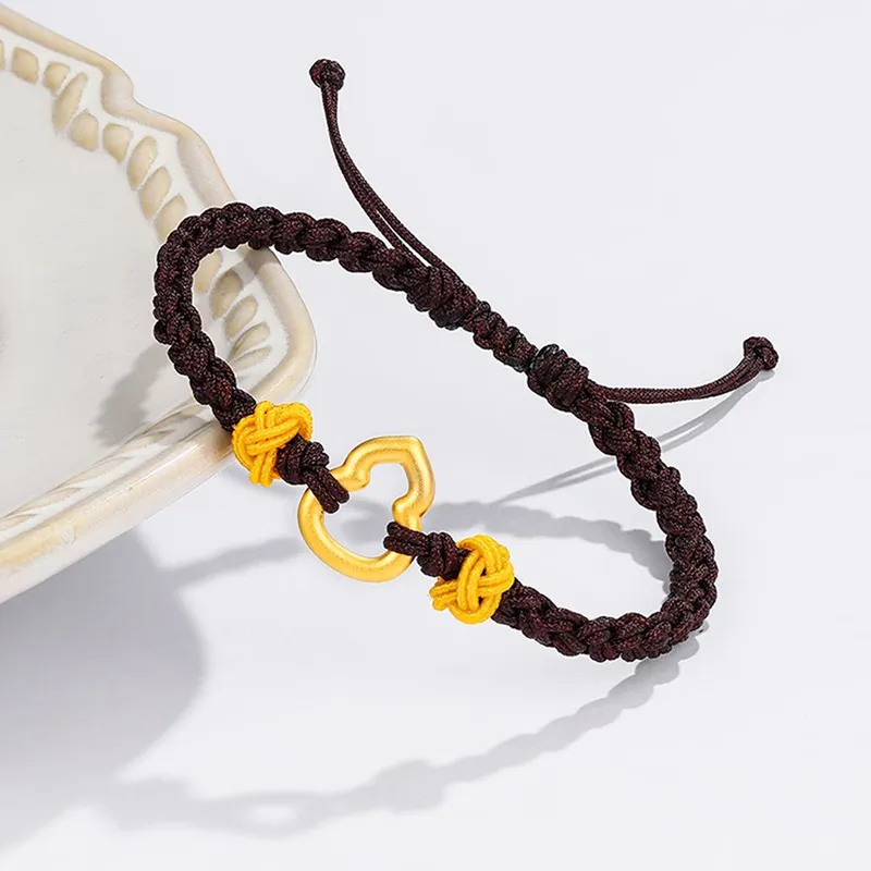 HAPPY BEAN Gold Bracelet Unisex-3