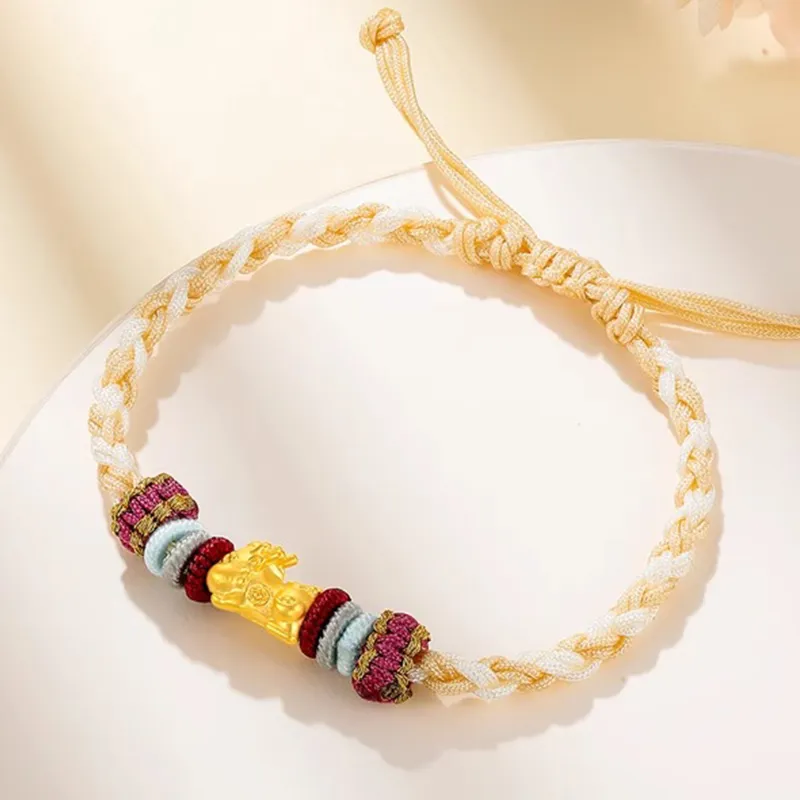 HAPPY BEAN Gold Bracelet Unisex-1