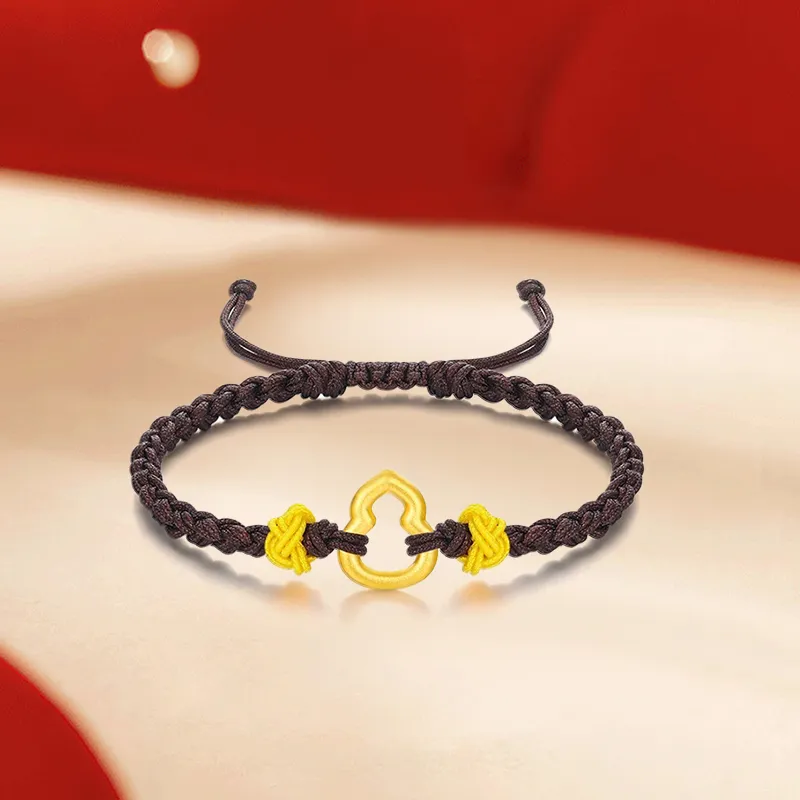 HAPPY BEAN Gold Bracelet Unisex-4