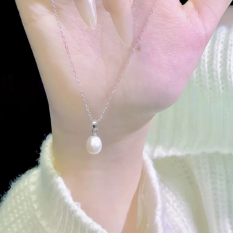 HAPPY BEAN Pearl Necklaces Women's-2