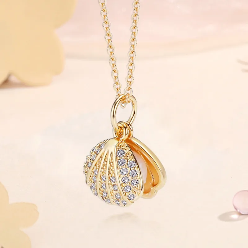 HAPPY BEAN Freshwater Pearl Necklaces Women's-2