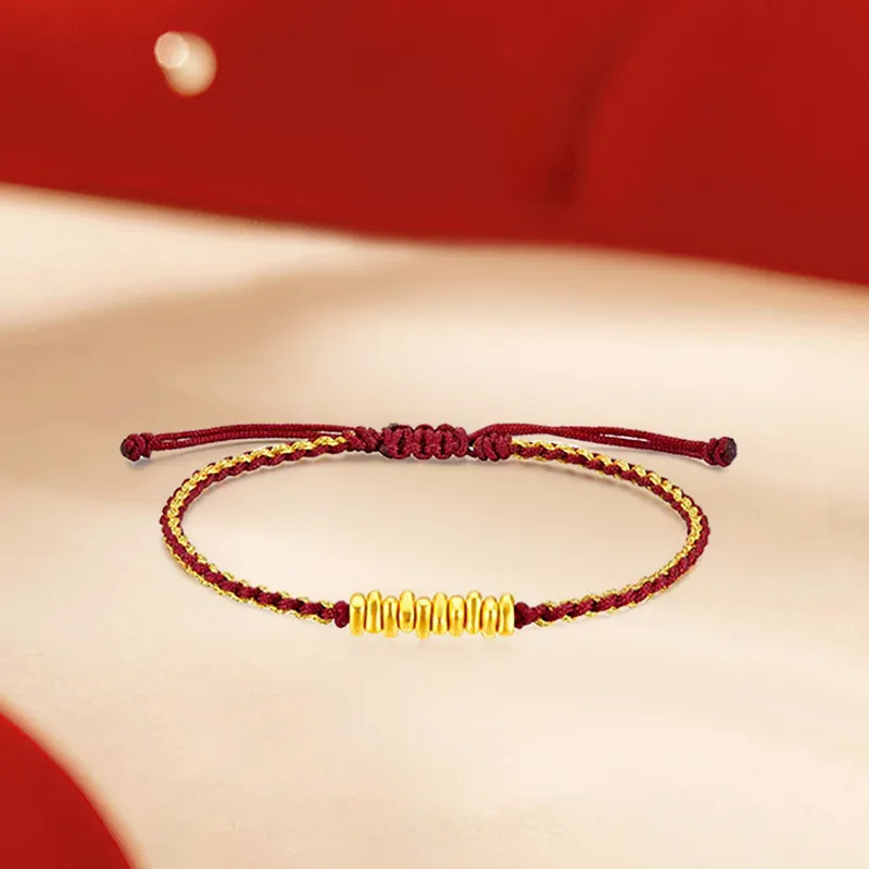 HAPPY BEAN Gold Bracelet Women's-1