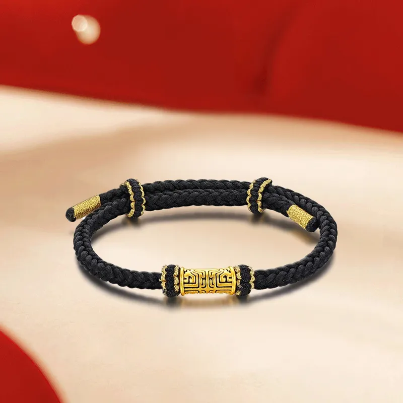 HAPPY BEAN Gold Bracelet Unisex-5