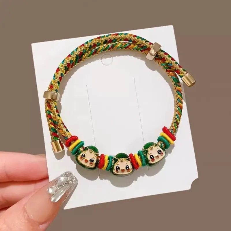 HAPPY BEAN Alloy Bracelets Unisex-3