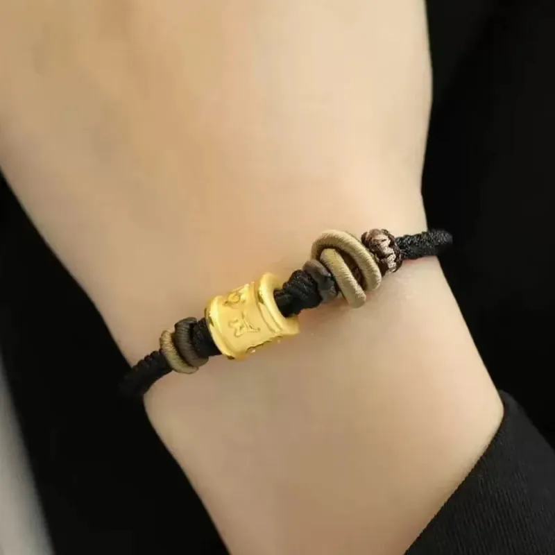 HAPPY BEAN Gold Bracelet Unisex-1