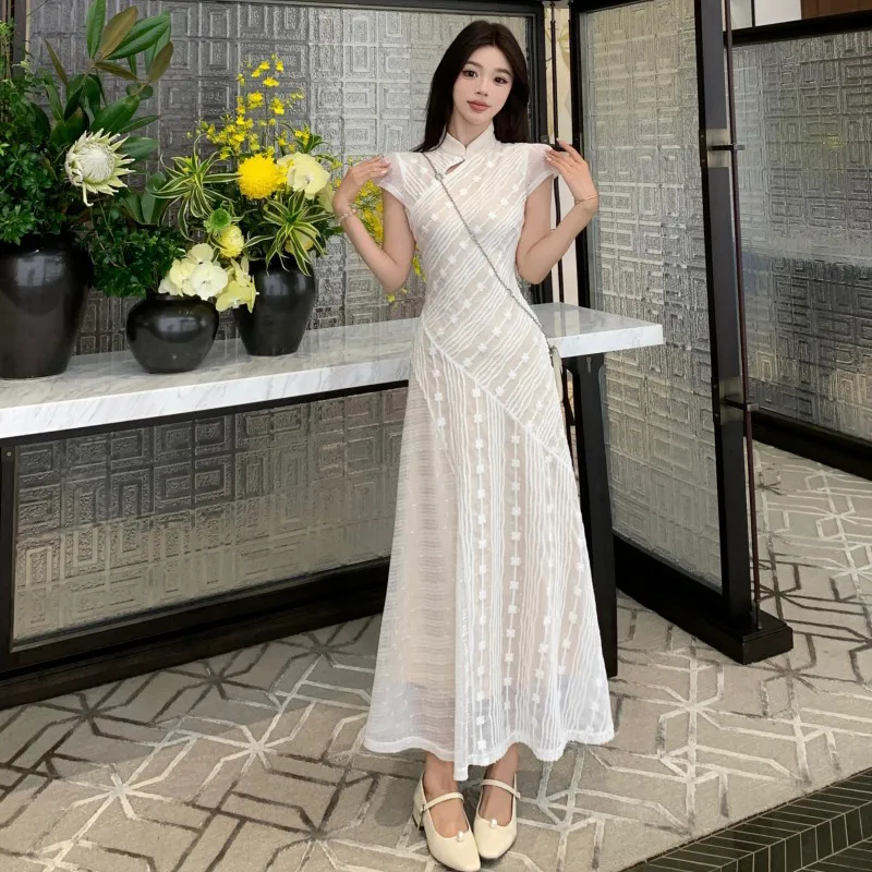 Zukizuki Short Sleeved Dress Women's-3