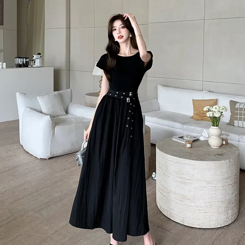 Zukizuki Short Sleeved Dress Women's-3
