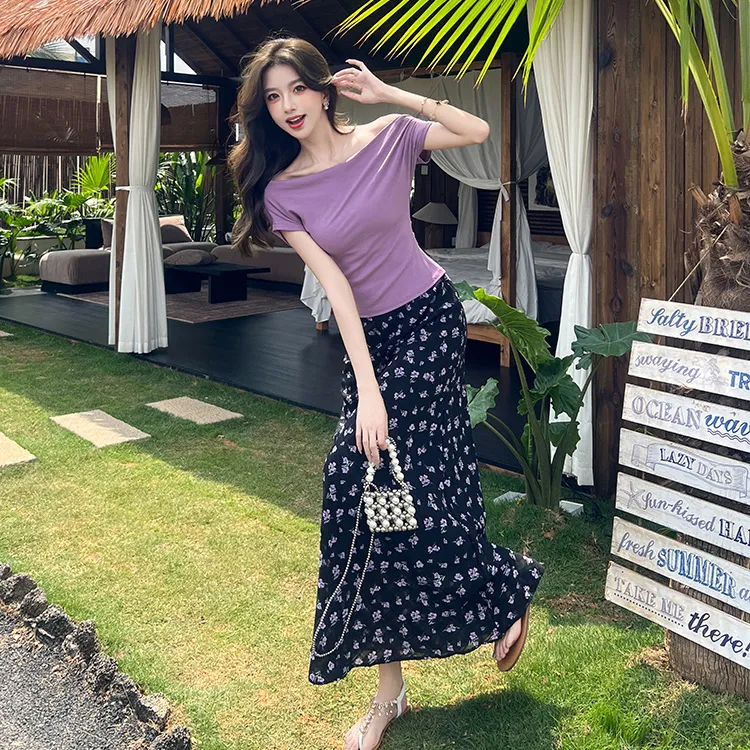 ZUKIZUKI Two Piece Skirt Sets Women's-3