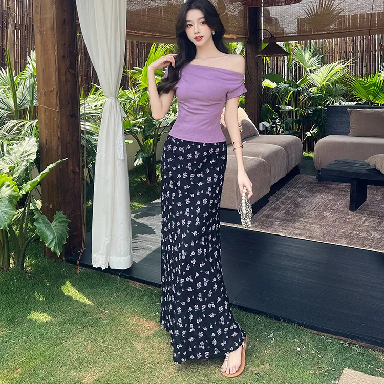 ZUKIZUKI Two Piece Skirt Sets Women's-4