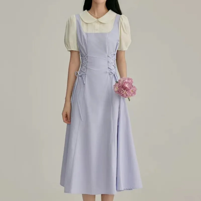Zukizuki Short Sleeved Dress Women's-2