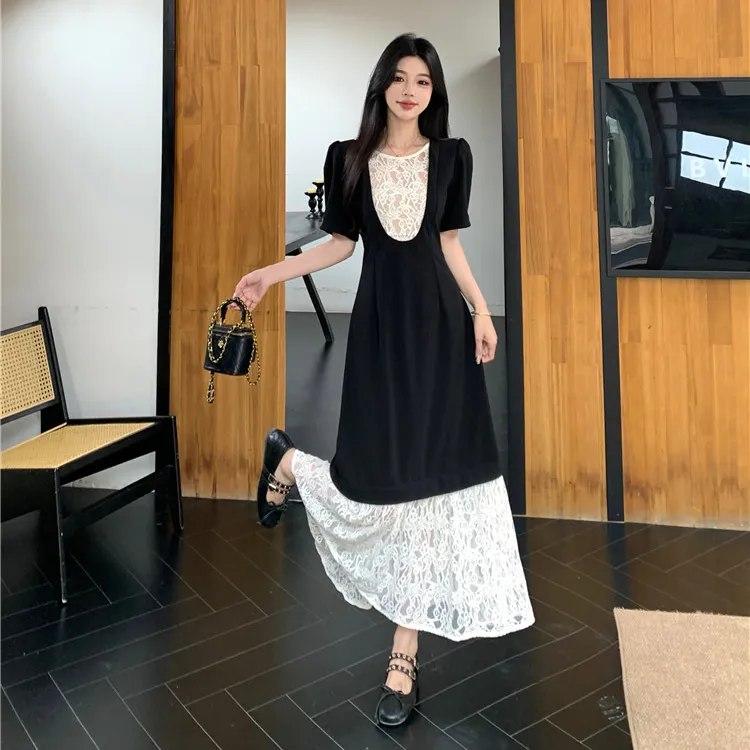 Zukizuki Short Sleeved Dress Women's-2