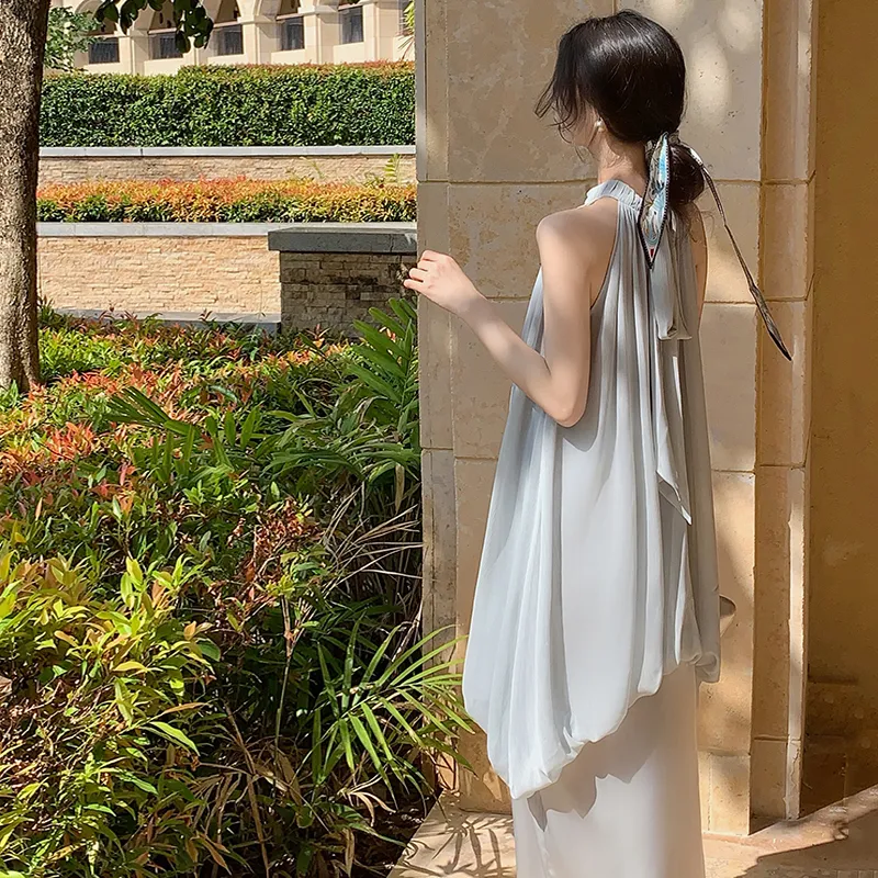 Zukizuki Sleeveless Dress Women's-5