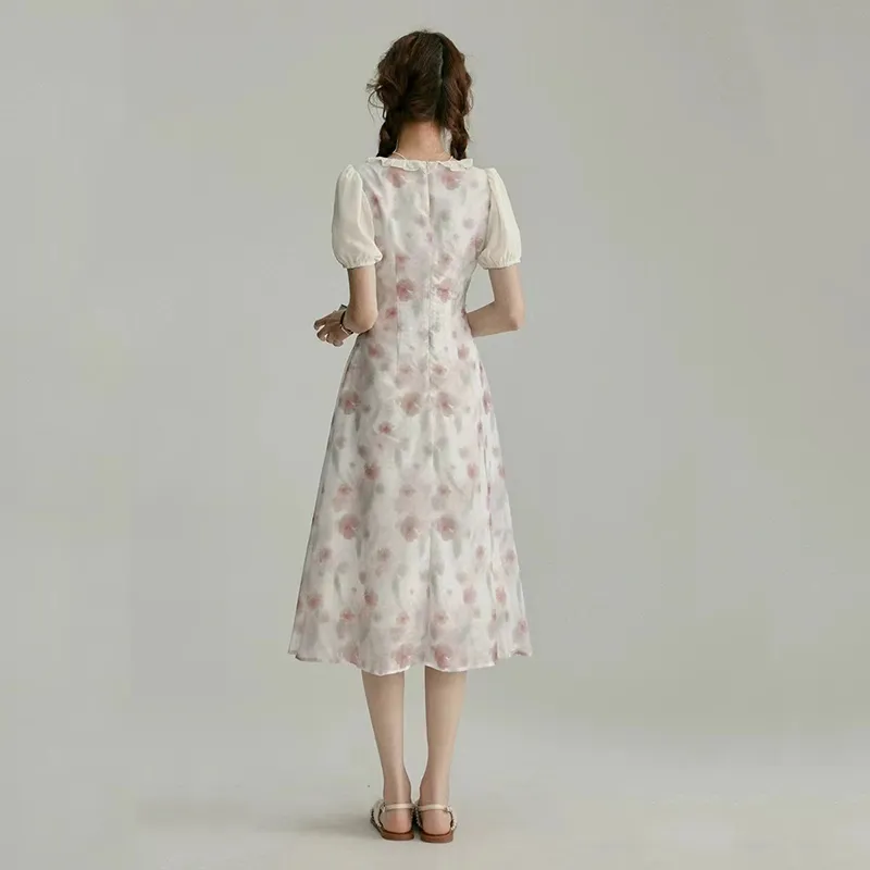 Zukizuki Short Sleeved Dress Women's-2