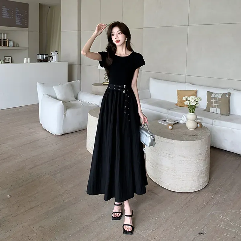 Zukizuki Short Sleeved Dress Women's-2