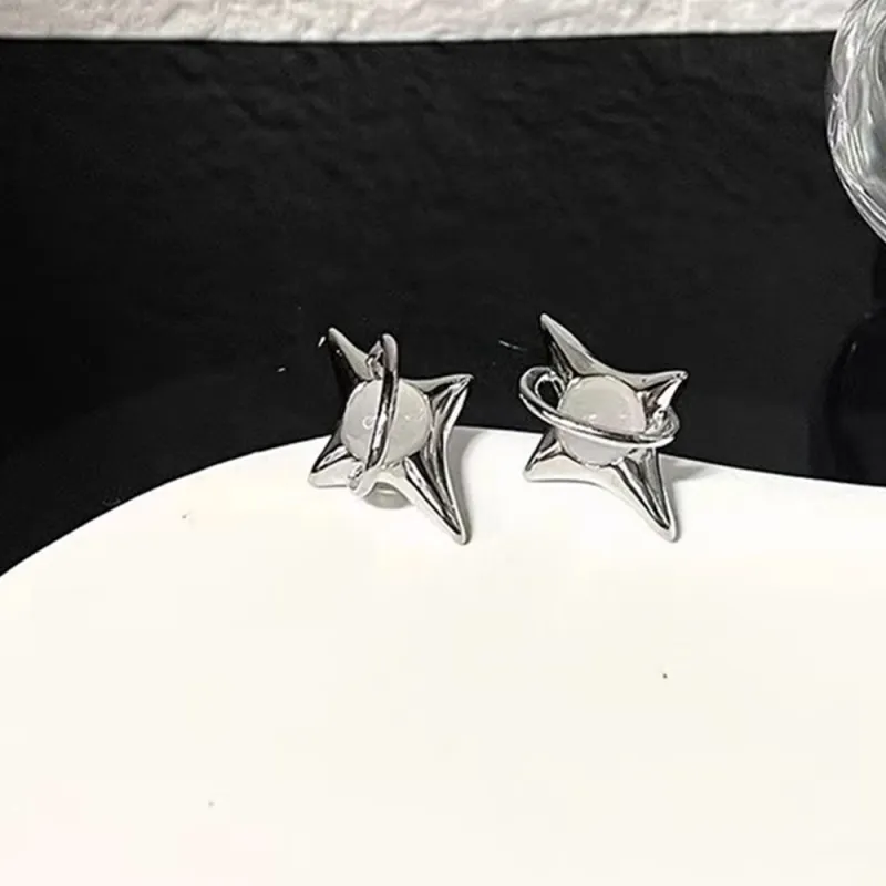 CAREBEARS Copper Stud Earrings Women's-3
