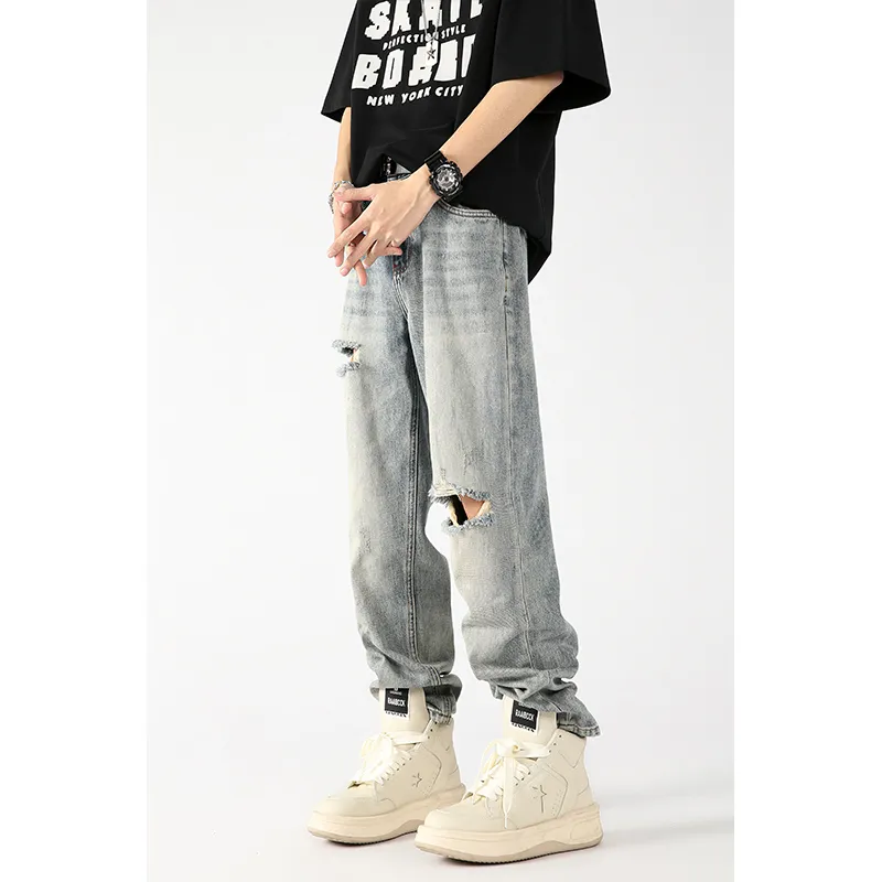 OKPI Jeans Unisex Nostalgic Blue-2