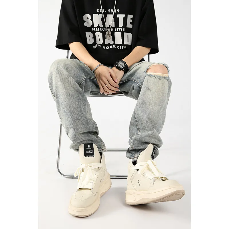 OKPI Jeans Unisex Nostalgic Blue-6
