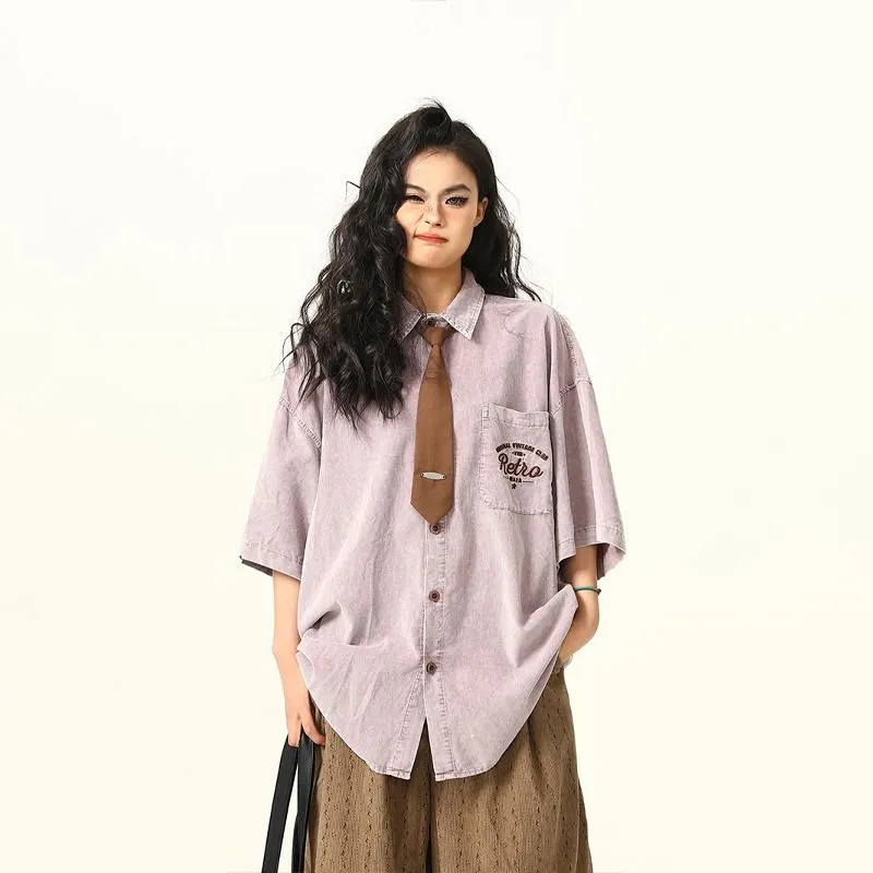 OKPI Shirts Unisex Purple-5