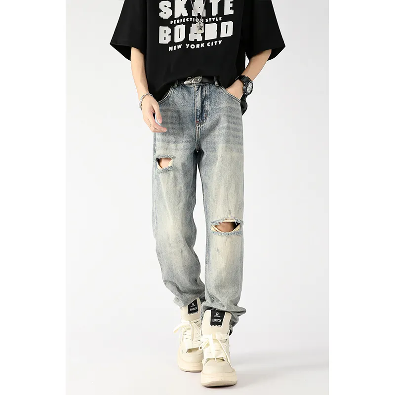 OKPI Jeans Unisex ☆ Nostalgic Blue ★-3
