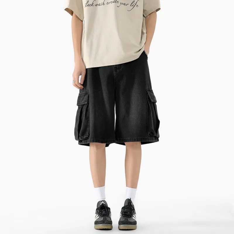 OKPI Denim Shorts Unisex-7