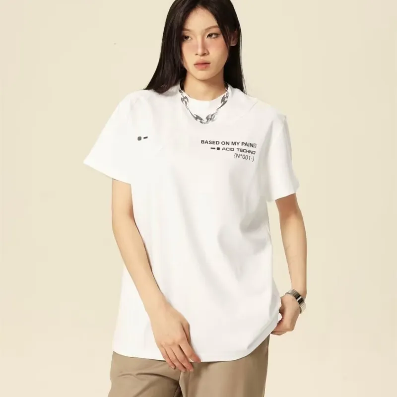 OKPI T-Shirts Unisex White-4
