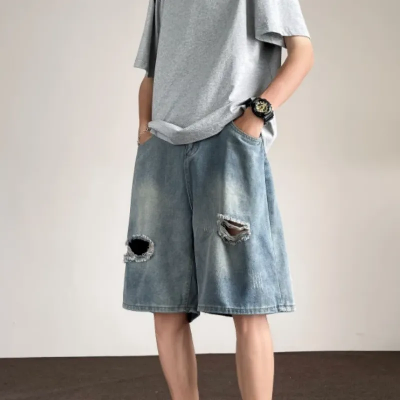 OKPI Denim Shorts Unisex-7