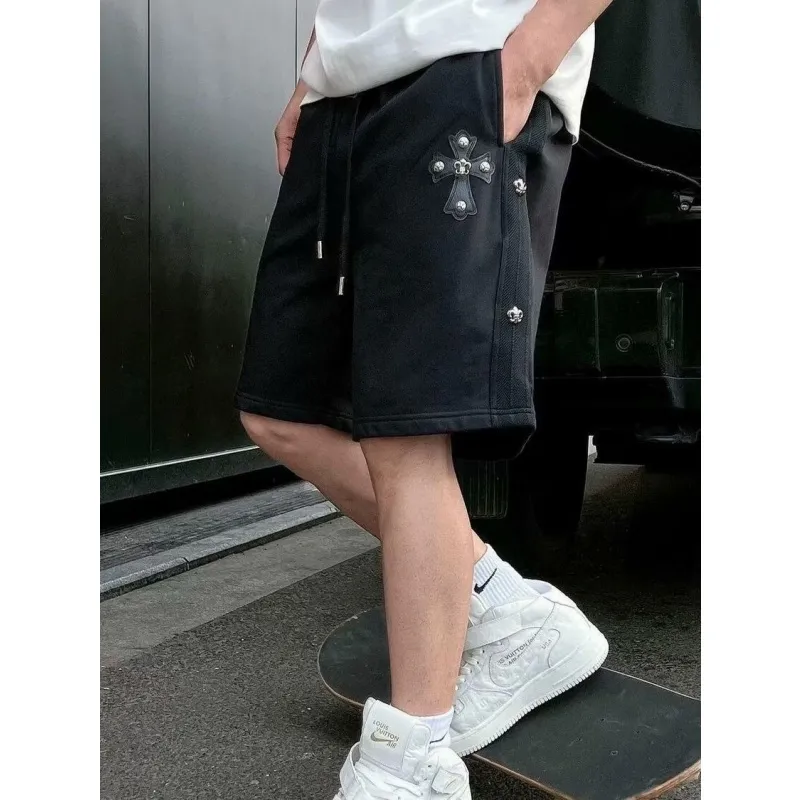 OKPI Casual Shorts Unisex Black-4