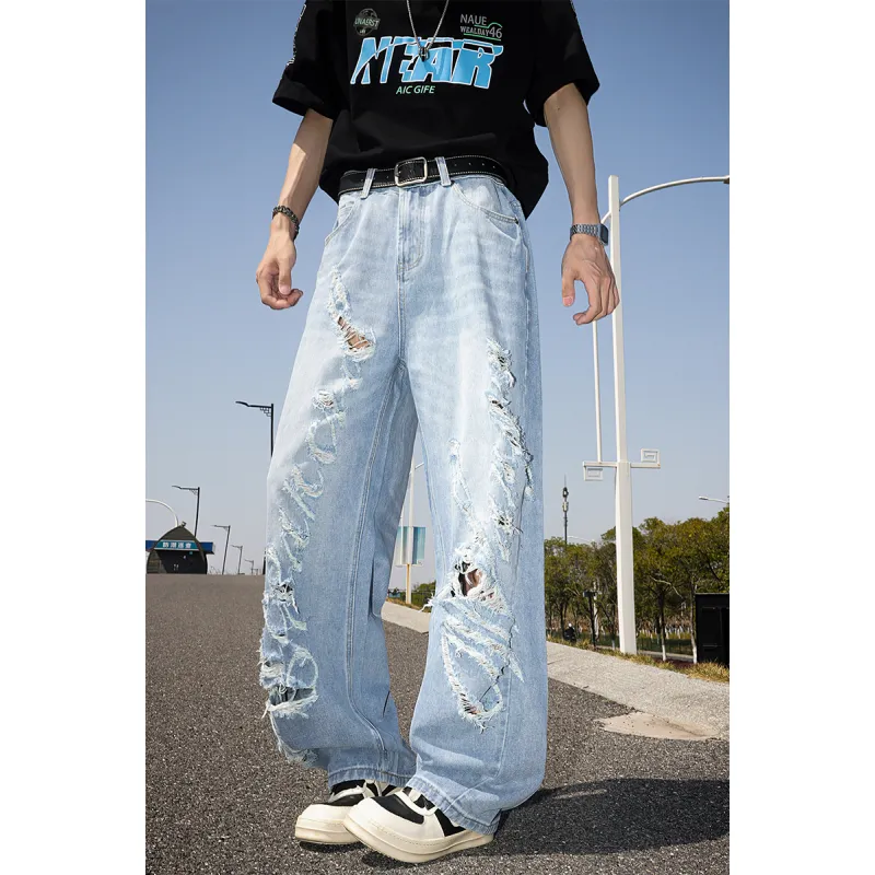 OKPI Jeans Unisex High Street Blue-1