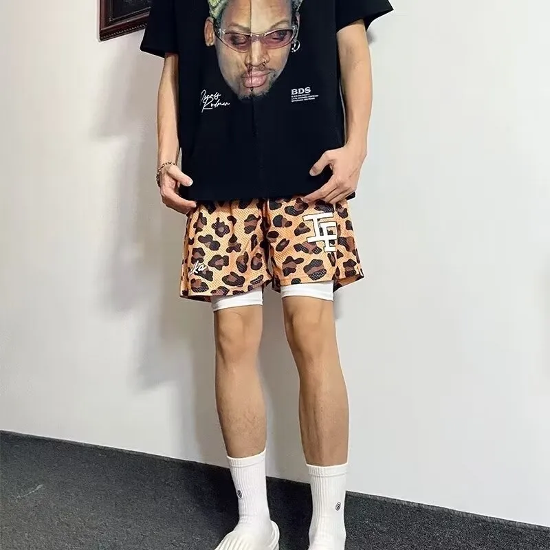 OKPI Casual Shorts Unisex Khaki-4