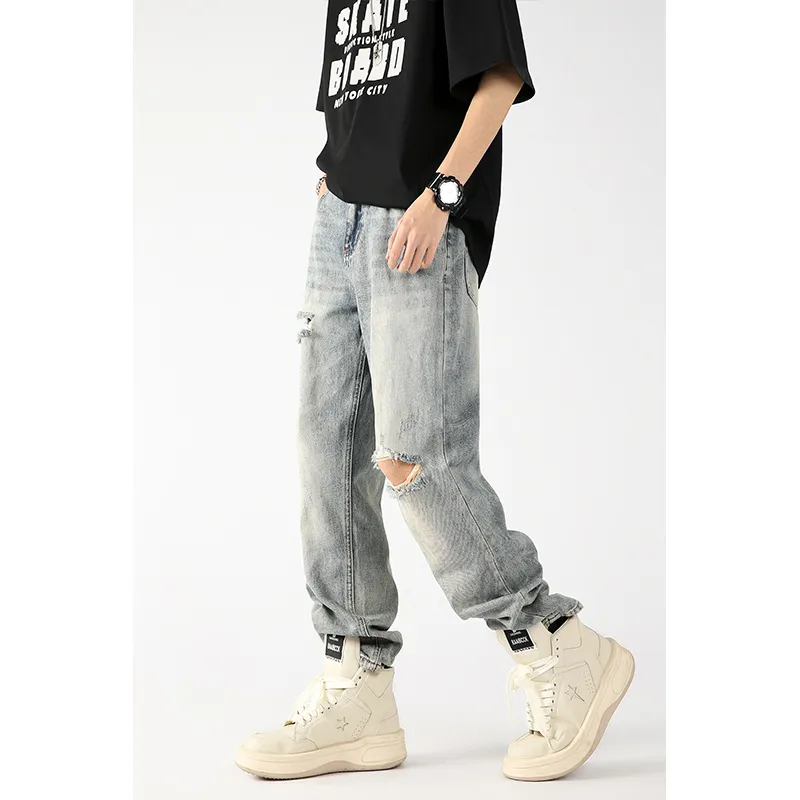 OKPI Jeans Unisex Nostalgic Blue-3
