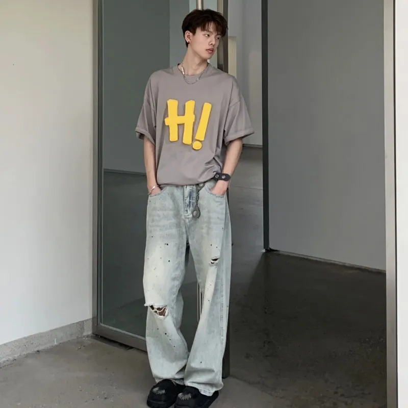 PAINT STAIN T-Shirts Unisex-3