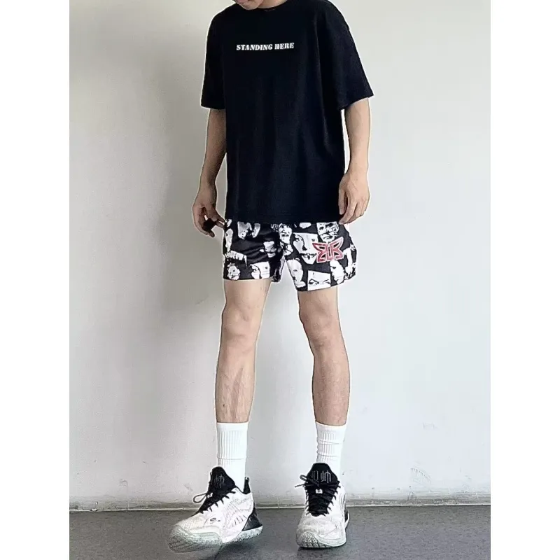OKPI Casual Shorts Unisex Trendy ● Black High Quality ●-2