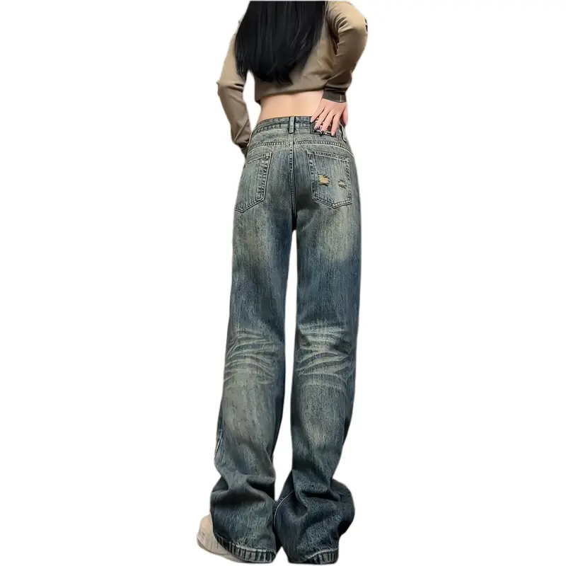 OKPI Jeans Unisex Light Blue-5