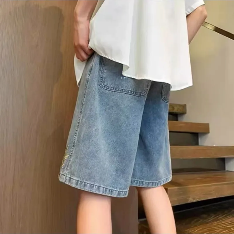 OKPI Denim Shorts Unisex-2