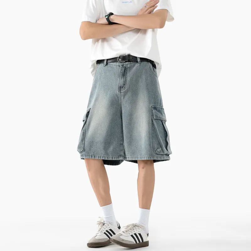 OKPI Denim Shorts Unisex-2
