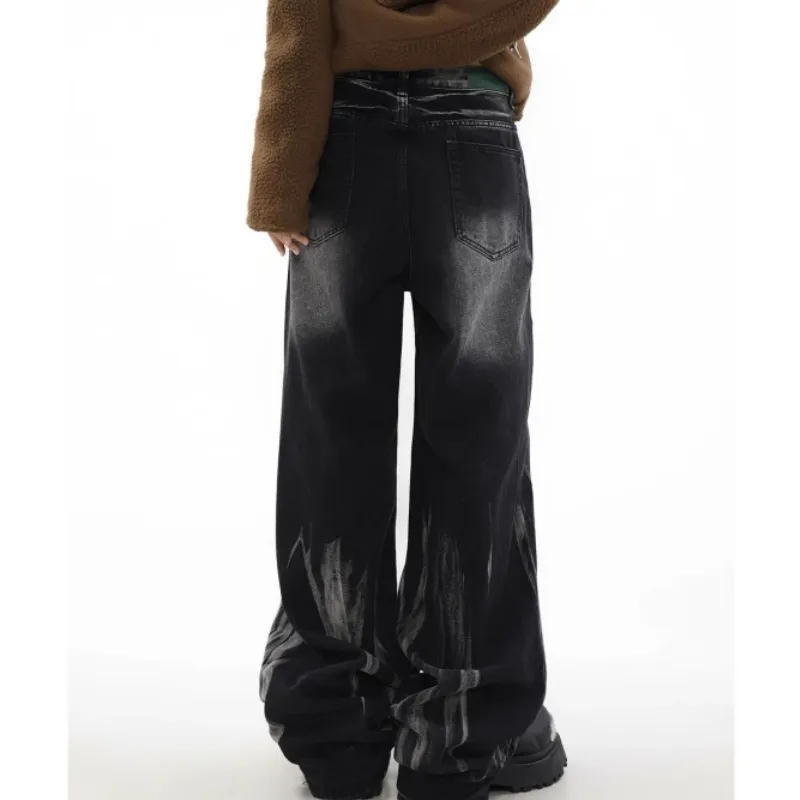 OKPI Jeans Unisex ★ Black Gray-1