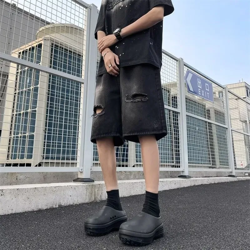 OKPI Denim Shorts Unisex-1