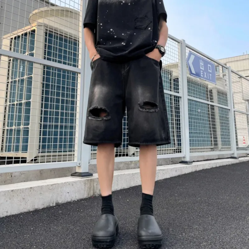 OKPI Denim Shorts Unisex-2