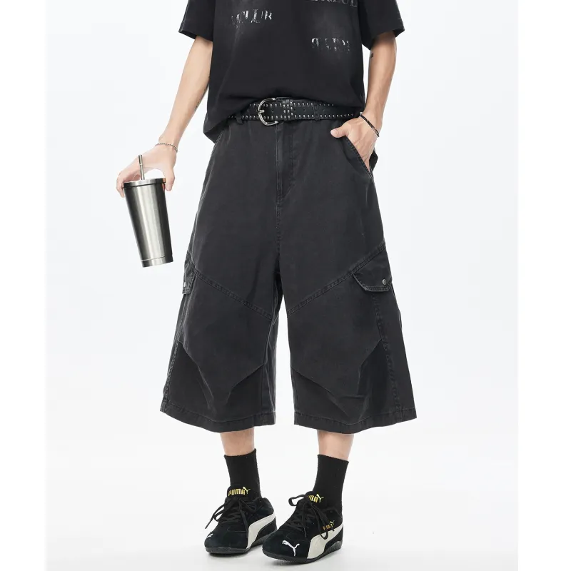 OKPI Denim Shorts Unisex-3