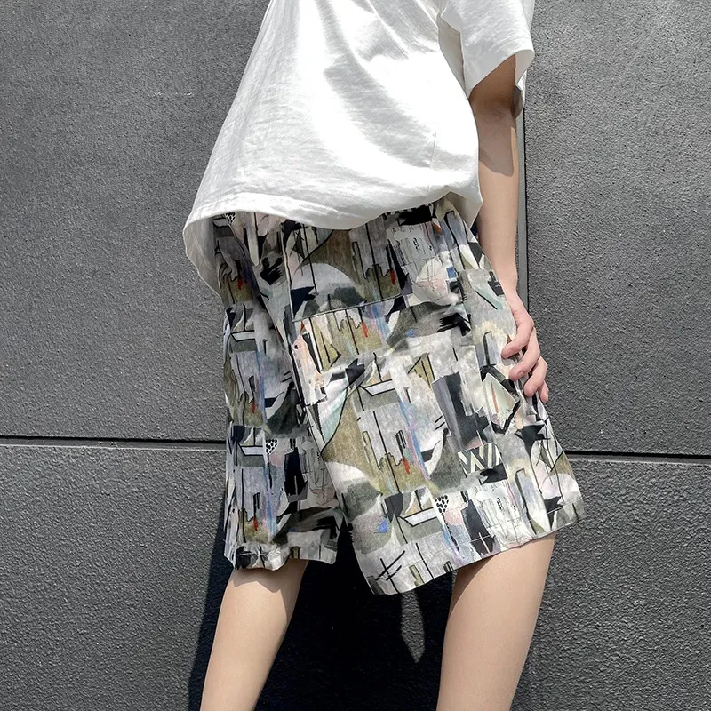 OKPI Casual Shorts Unisex Multicolor-1